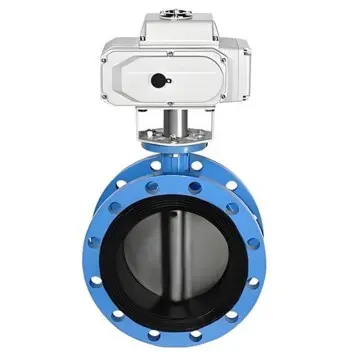 Clamp type butterfly valve