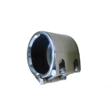 Toothed ring type pipe repair connector