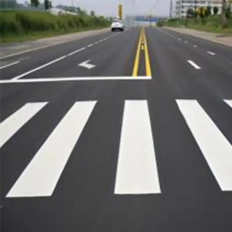 Thermoplastic reflective road marking coating