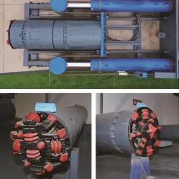 MENISCUS Series Combined brushing micro-tunnelling pipe jacking machines (DN400-DN800)