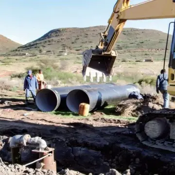 General dimension table ofT-type centrifugal ductile iron pipe (Class K9)