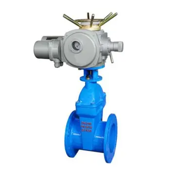 Electric soft seal gate valve