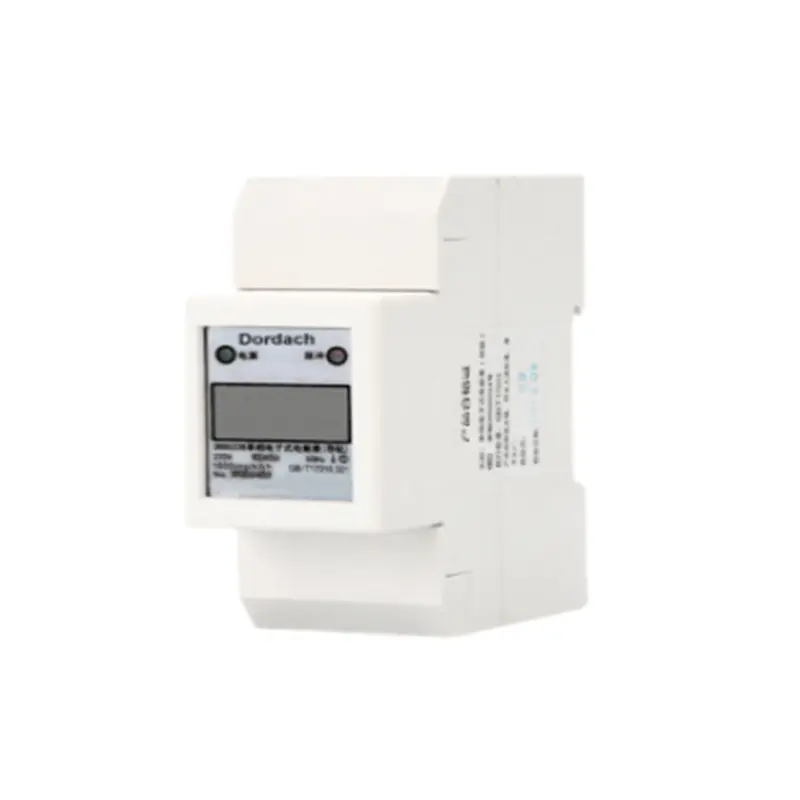 Single-phase Guide Type Electric Energy Meter (2P)
