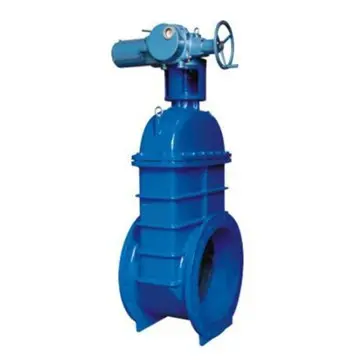 Large caliber soft seal gate valve