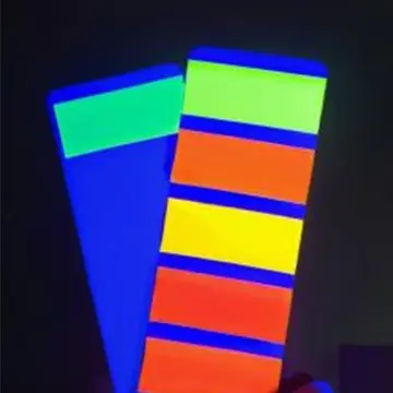 Fluorescent paint is a uniq...