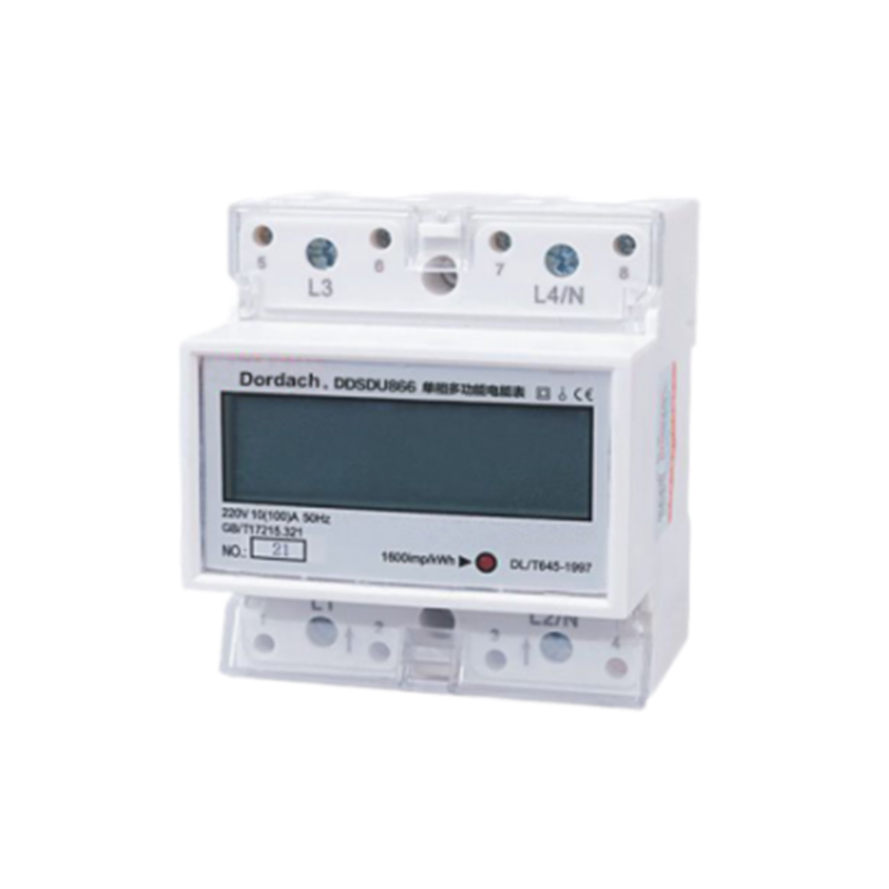 Meter Berbilang Fungsi Trek Panduan Fasa Tunggal (Fungsi Penuh)