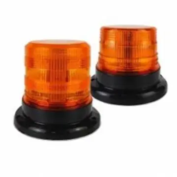 Flashing warning light